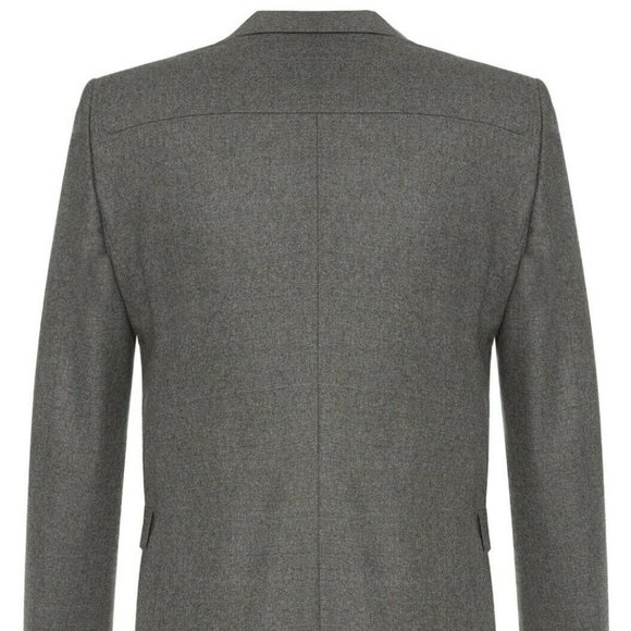 Hugo Boss Men's 'Randal' Grey Slim Fit Wool Sport Coat Blazer, 46R - Picture 2 of 6